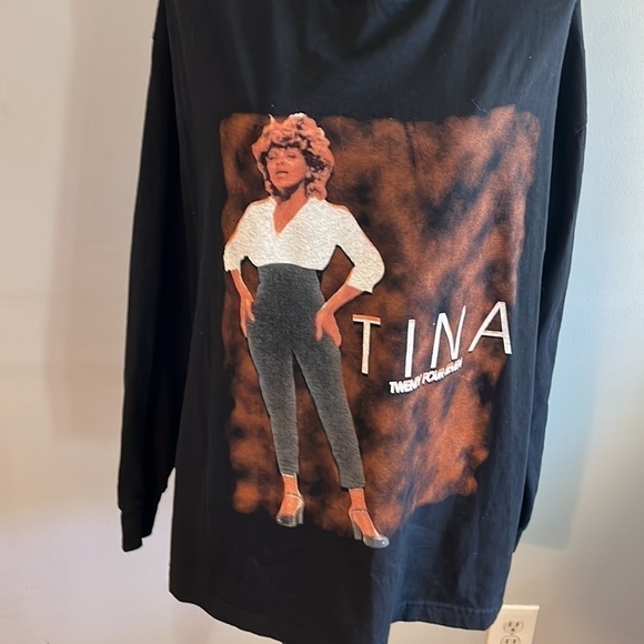 Vintage Tina Turner Twenty Four Seven Tour T-Shirts DD224 size XL - Picture 2 of 7